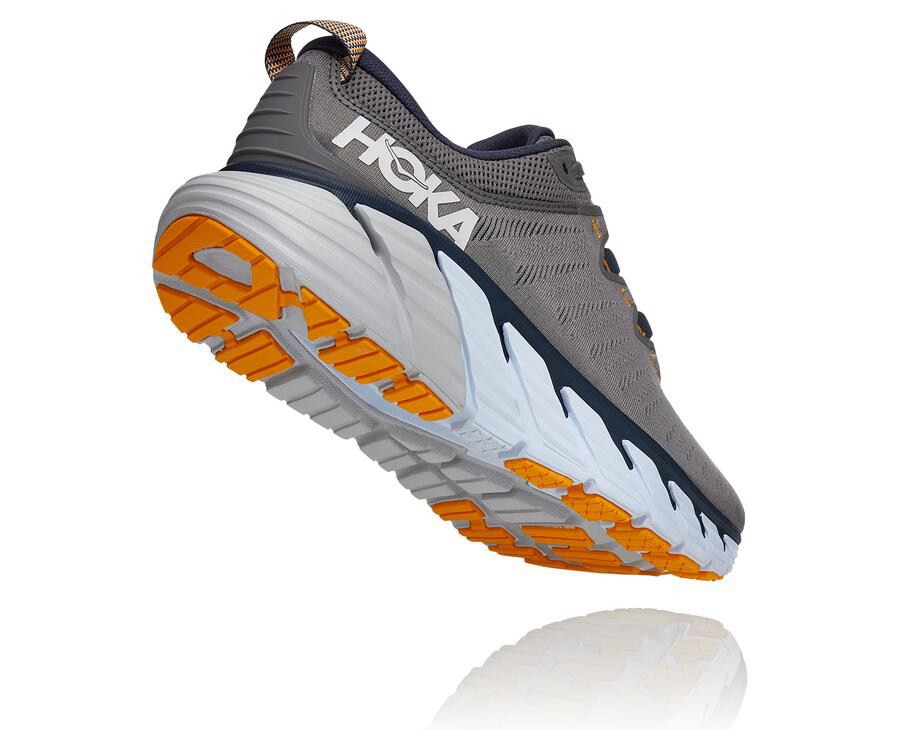 Hoka One One Running Shoes Mens Grey - Gaviota 3 - 09756TXZQ